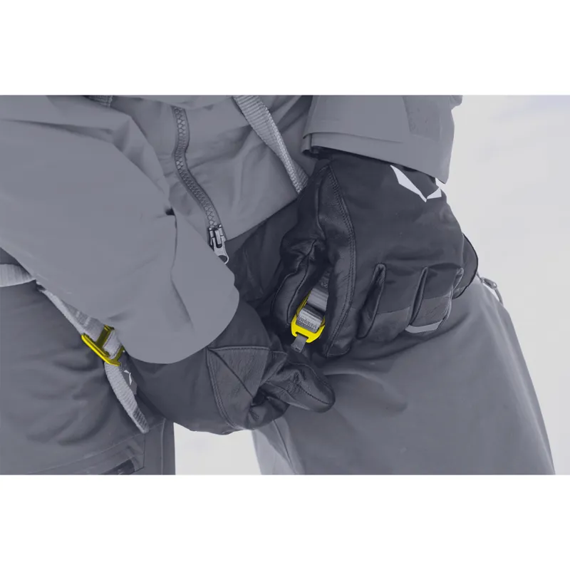Salewa Ortles Harness in Warm Olive/Dark Denim - Small/Medium-4